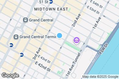 Map image of the property - 236 E 47th St