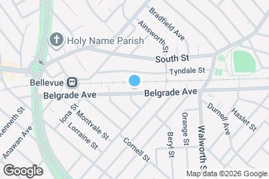 Map image of the property - 253 Belgrade Ave