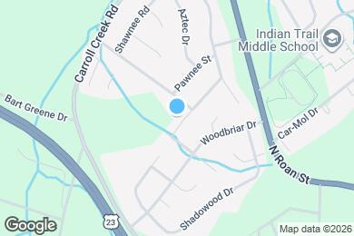 Map image of the property - 302 Choctaw St