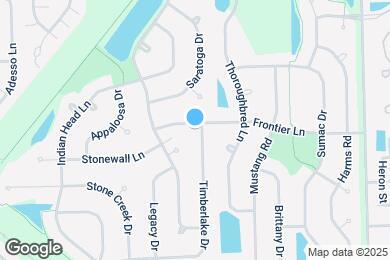 Map image of the property - 3615 Timberlake Dr