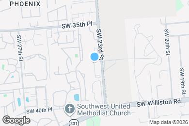 Map image of the property - 4000 SW 23rd St