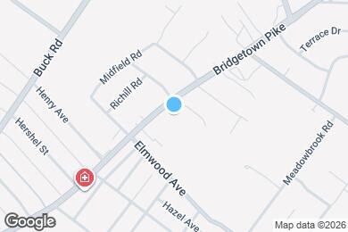 Map image of the property - 1825 Bridgetown Pike