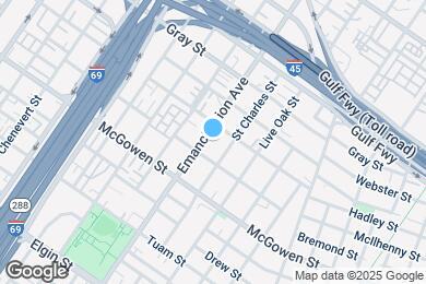 Map image of the property - 2307 Emancipation Ave
