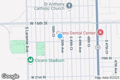 Map image of the property - 1638 S 50th Ave