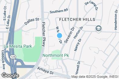 Map image of the property - 6128 W Manor Dr