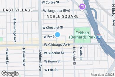 Map image of the property - 1461 W Fry St