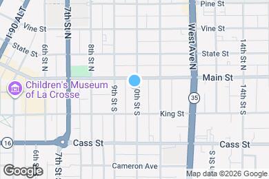 Map image of the property - 132 10th St S