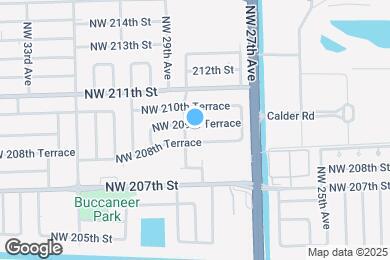 Map image of the property - 2830 NW 209th Terrace