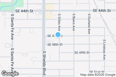 Map image of the property - 242 SE 47th St