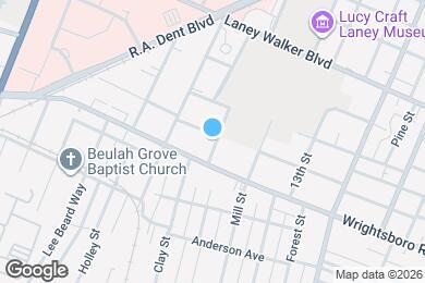 Map image of the property - 1420 Perry Ave