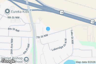 Map image of the property - 3325 7th St NW