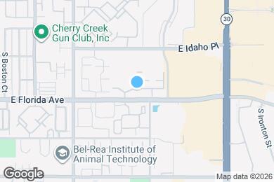 Map image of the property - 9954 E Carolina Cir