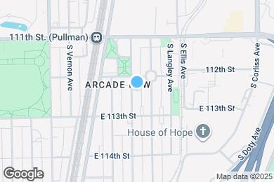 Map image of the property - 11221 S Saint Lawrence Ave