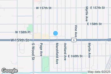 Map image of the property - 15840 Marshfield Ave