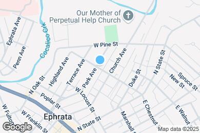 Map image of the property - 201 Park Ave