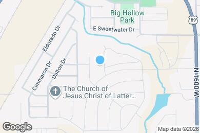 Map image of the property - 531 N Legend Way