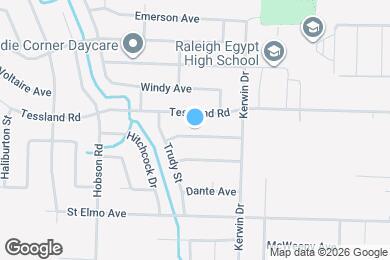 Map image of the property - 3870 Wordsworth Ave