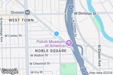 Map image of the property - 1050 N Milwaukee Ave