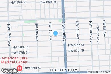 Map image of the property - 1260 NW 59th St