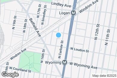 Map image of the property - 4835 N 15th St