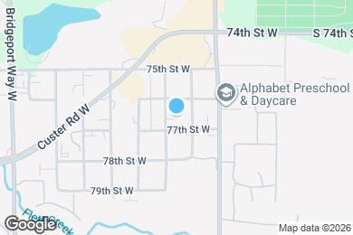 Map image of the property - Greenfield Apartments