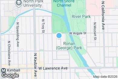 Map image of the property - 4940 N Whipple St