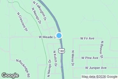 Map image of the property - 803 W Meade Ln