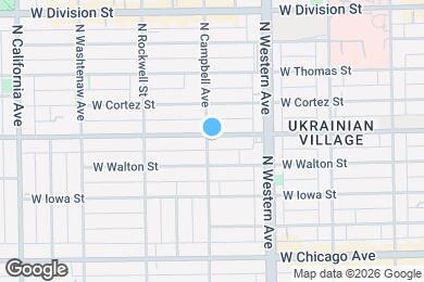 Map image of the property - 2459 W Augusta Blvd