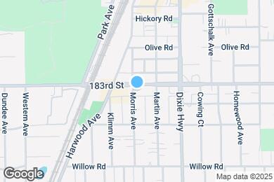 Map image of the property - 2107 183rd St