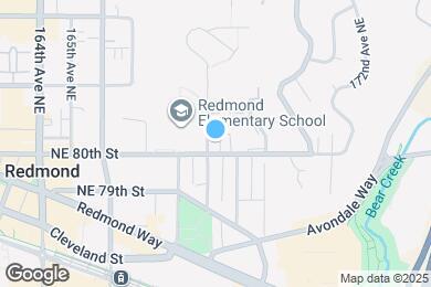 Map image of the property - Quiet Family-Friendly Living In Downtown Redmond