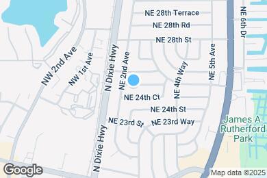 Map image of the property - 228 NE 25th St