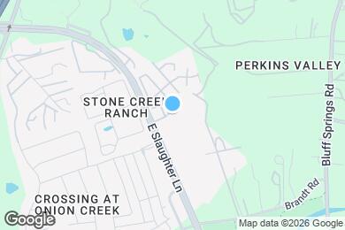 Map image of the property - 516 E Slaughter Ln