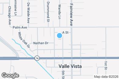 Map image of the property - 25595 5th St