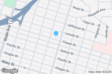 Map image of the property - 1316 Flower St