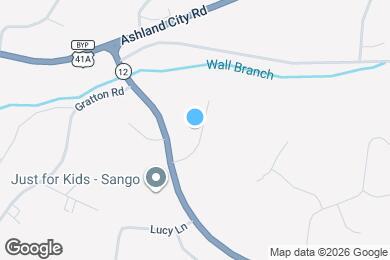 Map image of the property - 1022 Brightwood Ct