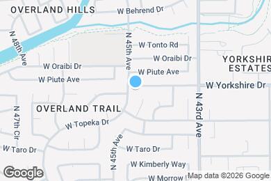 Map image of the property - 4461 W Yorkshire Dr