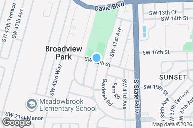 Map image of the property - 4200 SW 18th St
