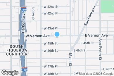 Map image of the property - 182 W Vernon Ave
