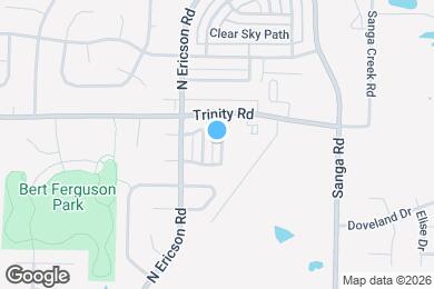 Map image of the property - 607 E Ashley Glen Cir