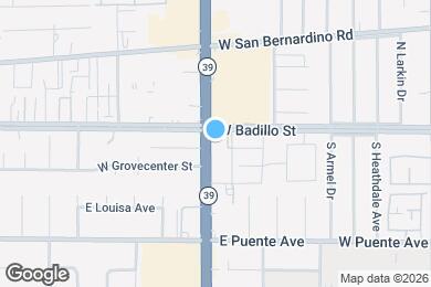 Map image of the property - Covina Manor Apartments