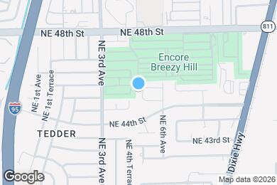 Map image of the property - 4531 NE 5th Ave