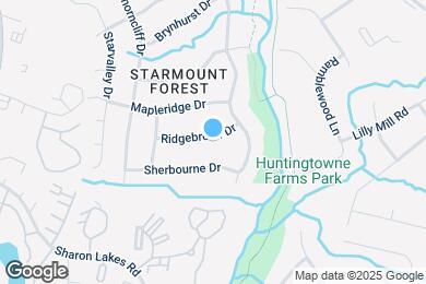 Map image of the property - 7031 Ridgebrook Dr