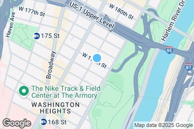 Map image of the property - 528 W 175th St