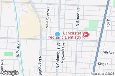 Map image of the property - 607 N Columbus St