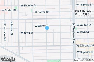 Map image of the property - 905 N Rockwell St