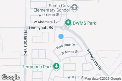 Map image of the property - 19494 N San Marin St