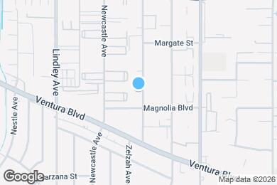 Map image of the property - Encino Woods