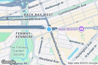 Map image of the property - 1090 Boylston St