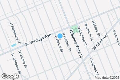 Map image of the property - 326 N Naomi St