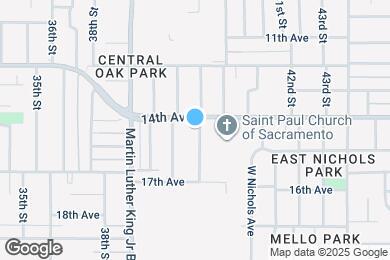 Map image of the property - 3910 San Carlos Way